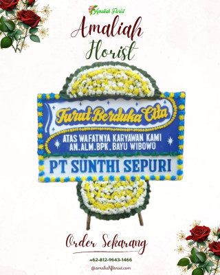 Papan Bunga Duka di Sukawali