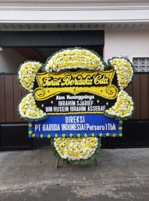 Papan Bunga Duka di Sukawali